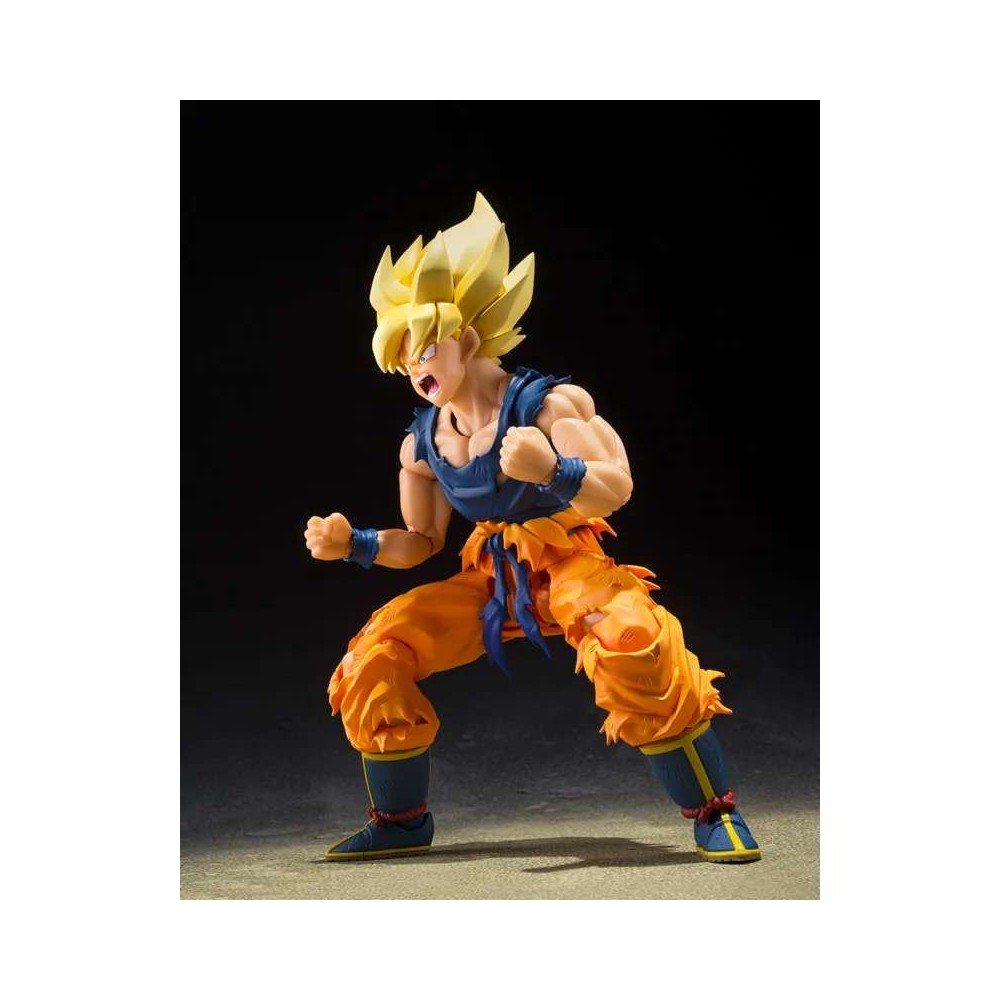 DRAGON BALL Z SUPER SAIYAN GOKU FIGHTER RAGE S.H. FIGUARTS ACTION FIGURE BANDAI