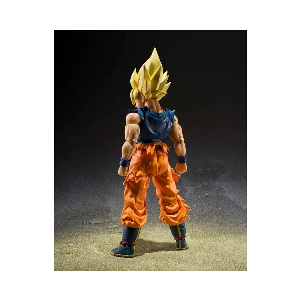 BANDAI DRAGON BALL Z SUPER SAIYAN SON GOKU FIGHTER RAGE S.H. FIGUARTS SERIES ACTION FIGURE