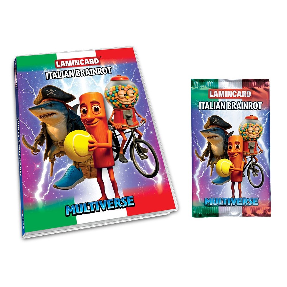 LAMINCARD ITALIAN BRAINROT MULTIVERSE ALBUM BINDER AND SLEEVE SET