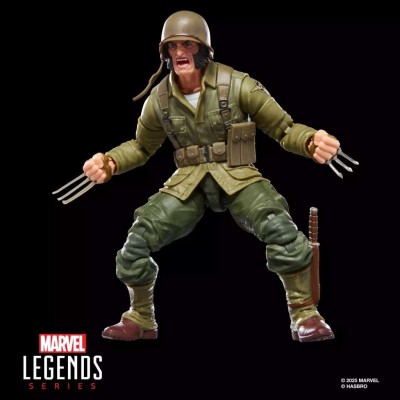 MARVEL LEGENDS WOLVERINE WWII LOGAN BAF EXECUTIONER ACTION FIGURE HASBRO