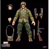 HASBRO MARVEL LEGENDS WOLVERINE WWII LOGAN BAF EXECUTIONER SERIES PVC ACTION FIGURE