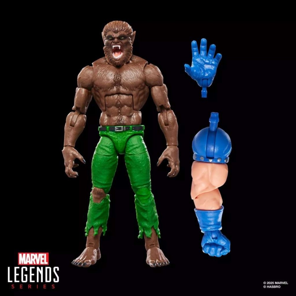 HASBRO MARVEL LEGENDS WEREWOLF BY NIGHT BAF EXECUTIONER SERIES PVC ACTION FIGURE