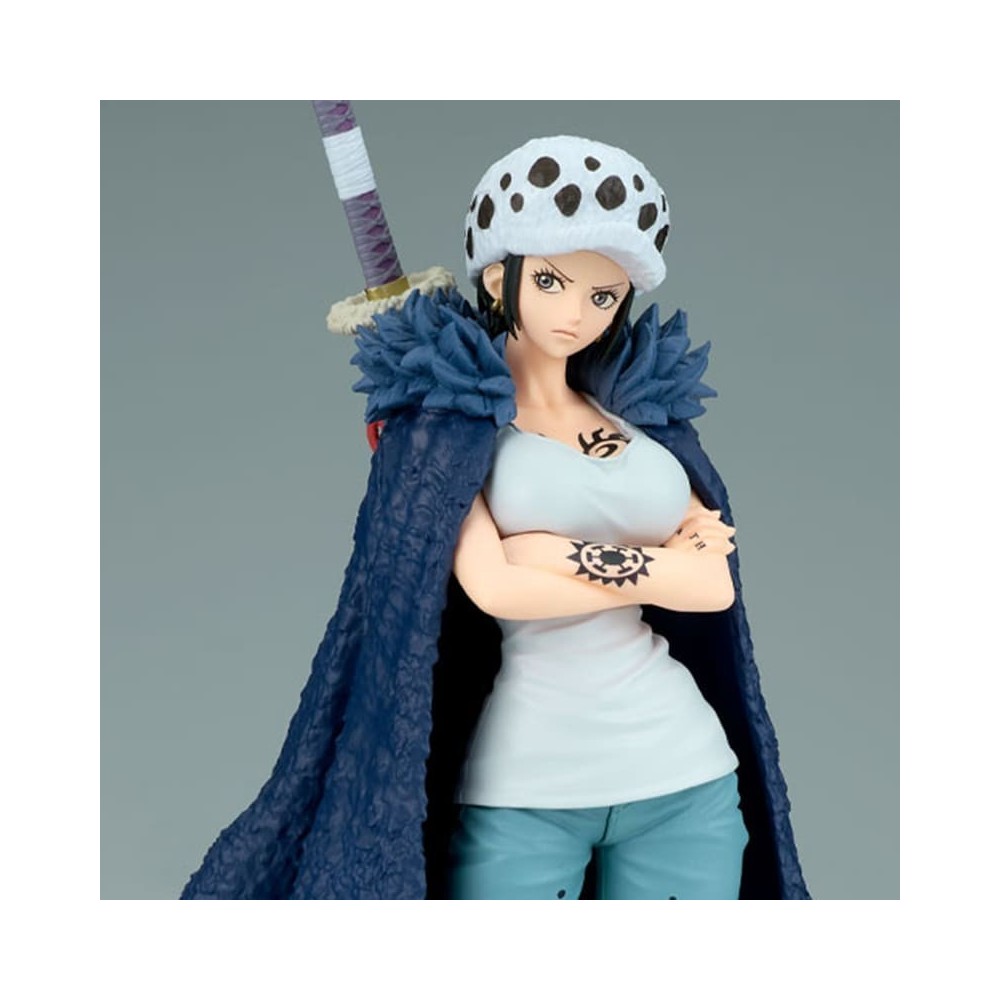 BANPRESTO ONE PIECE GLITTER AND GLAMOURS TRAFALGAR D. LAW CHANGE VER. STATUE FIGURE