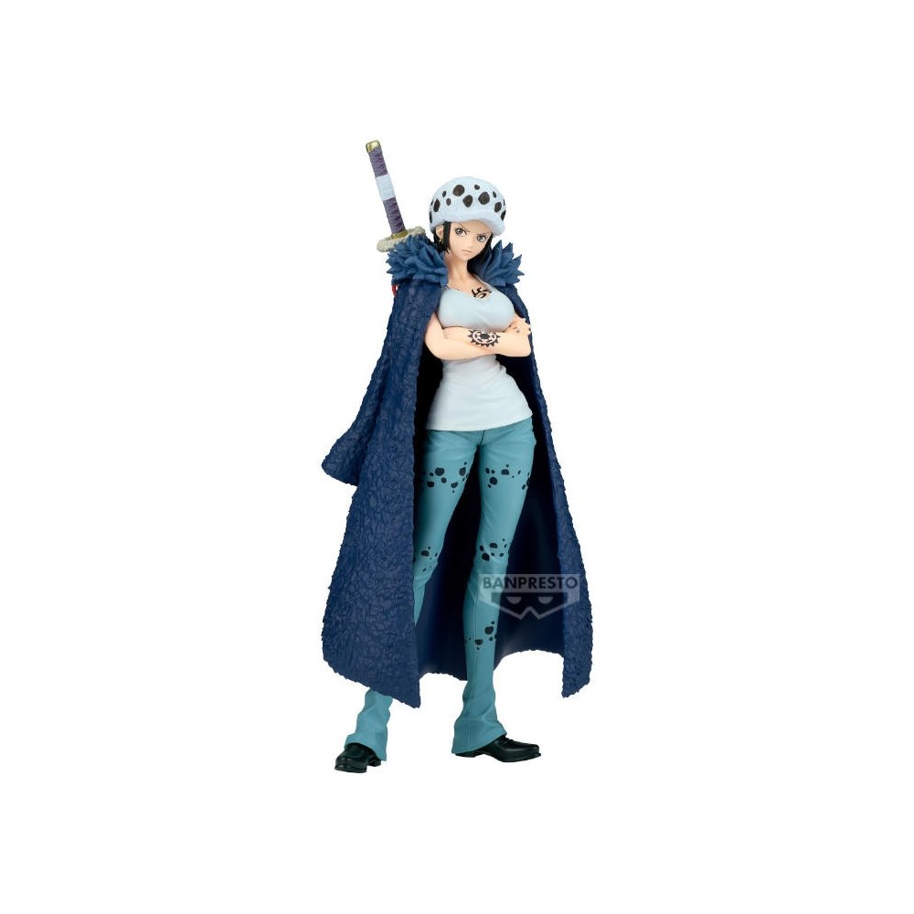 BANPRESTO ONE PIECE GLITTER AND GLAMOURS TRAFALGAR D. LAW CHANGE VER. STATUE FIGURE