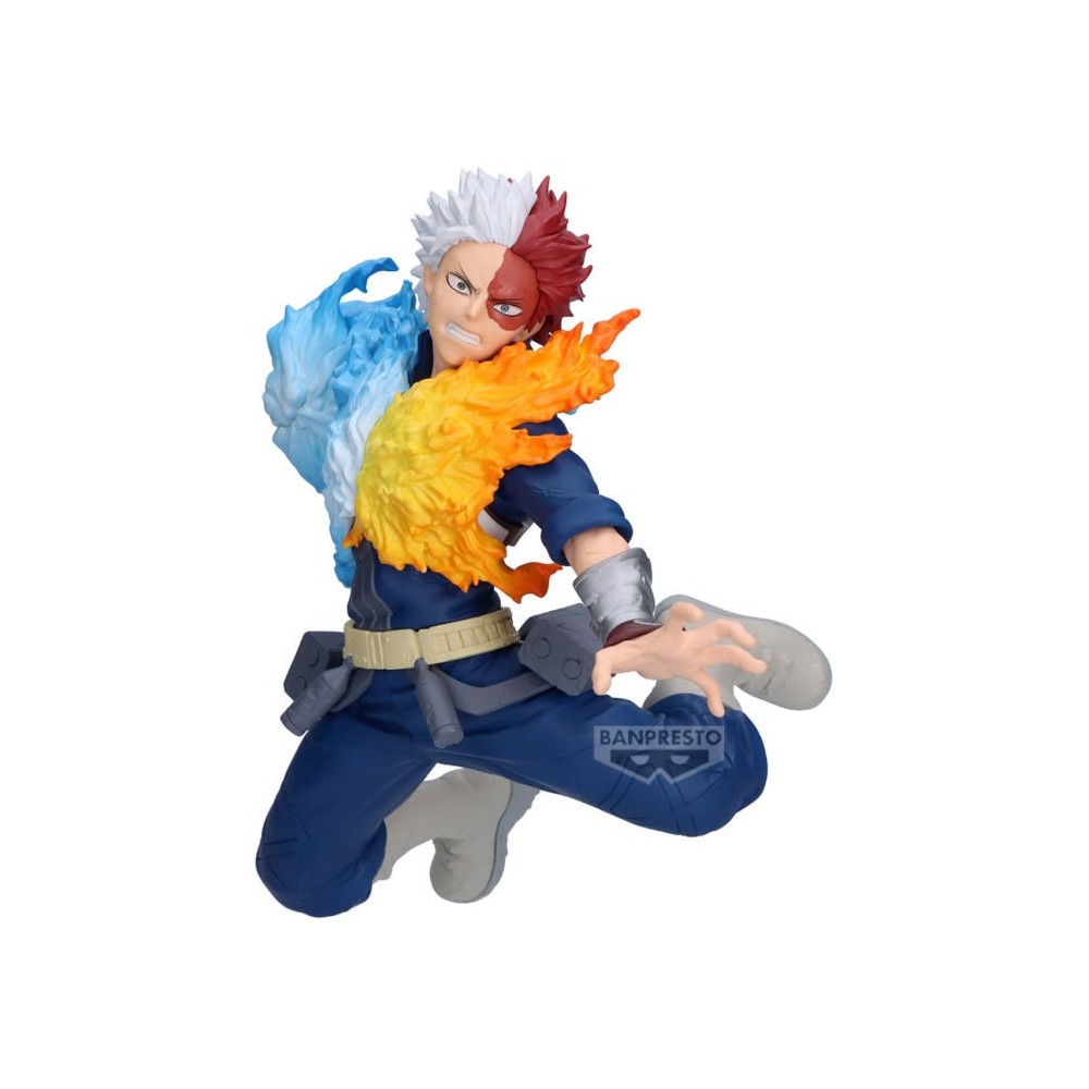 BANPRESTO MY HERO ACADEMIA SHOTO TODOROKI MAXIMATIC STATUE FIGURE