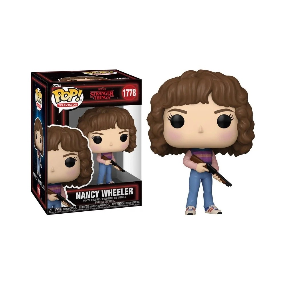 FUNKO POP! STRANGER THINGS NANCY WHEELER 1778 BOBBLE HEAD KNOCKER FIGURE FUNKO