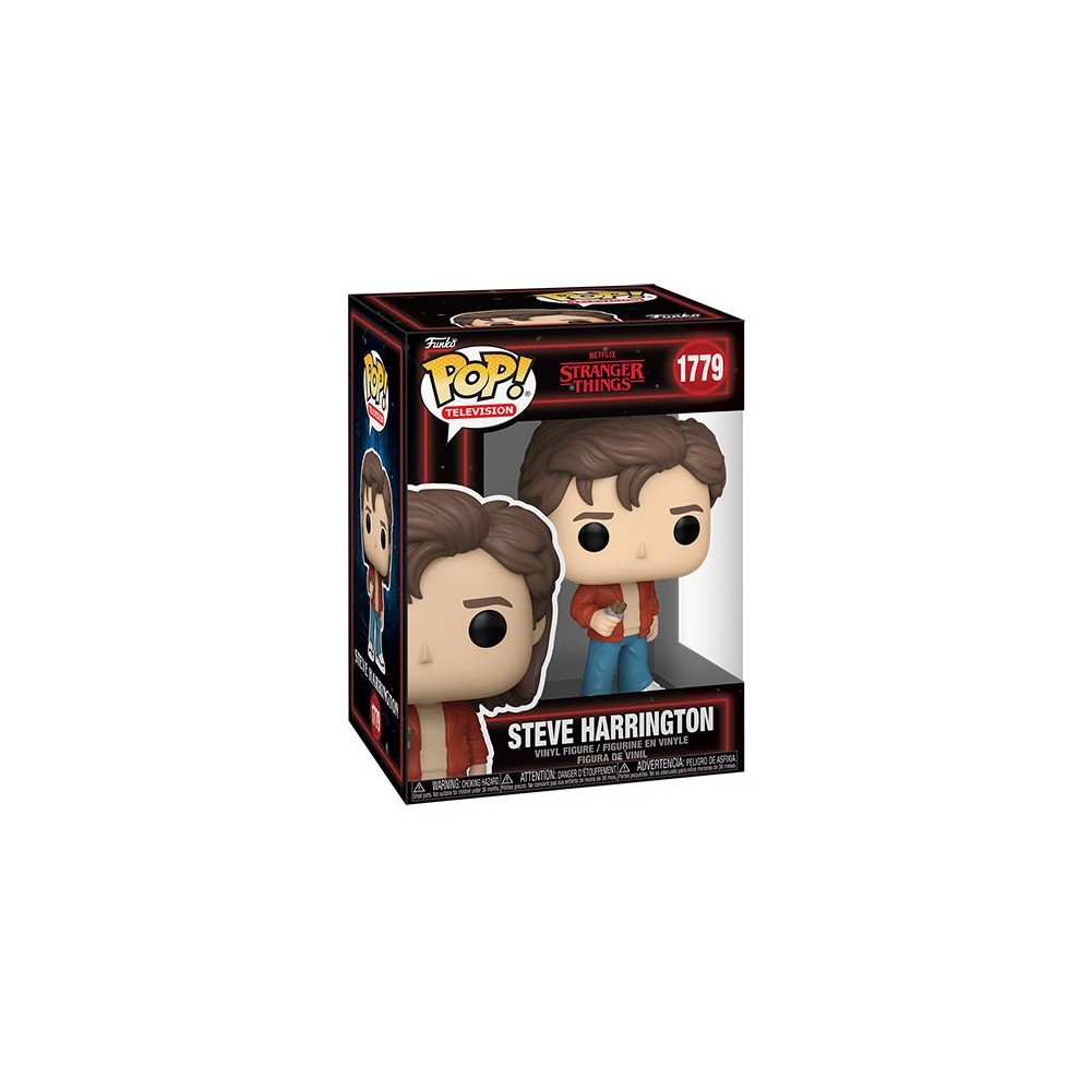 FUNKO POP! STRANGER THINGS STEVE HARRINGTON 1779 BOBBLE HEAD KNOCKER FIGURE FUNKO
