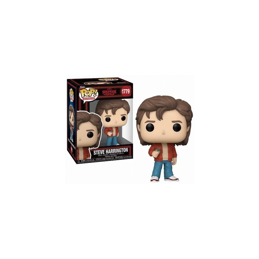 FUNKO POP! STRANGER THINGS STEVE HARRINGTON 1779 BOBBLE HEAD KNOCKER FIGURE FUNKO