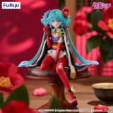 FURYU HATSUNE MIKU FLOWER FAIRY CAMELIA NOODLE STOPPER FIGURE PVC STATUE