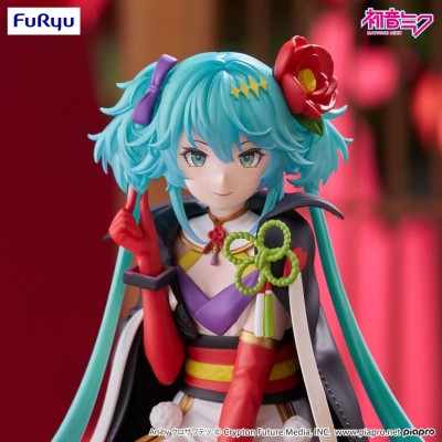 HATSUNE MIKU FLOWER FAIRY CAMELIA NOODLE STOPPER FIGURE STATUA FURYU