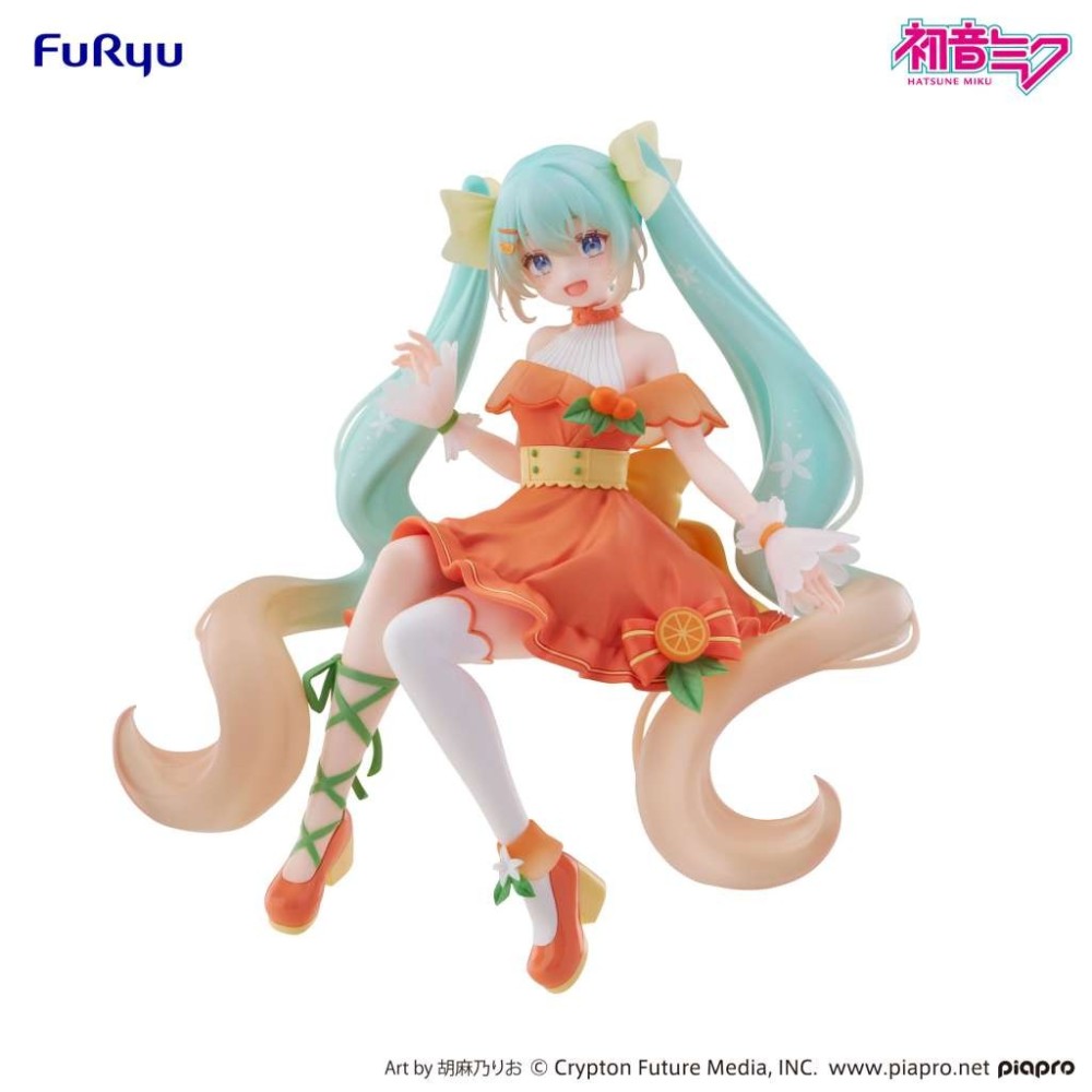 HATSUNE MIKU CITRUS NOODLE STOPPER FIGURE STATUA FURYU