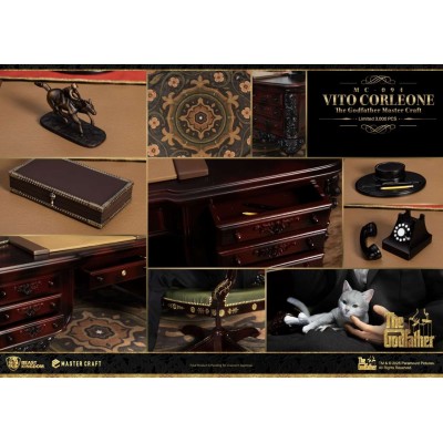 THE GODFATHER IL PADRINO VITO CORLEONE MASTER CRAFT STATUA FIGURE BEAST KINGDOM