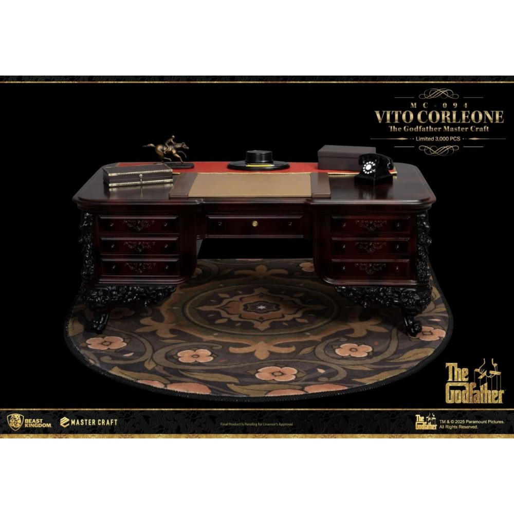 THE GODFATHER IL PADRINO VITO CORLEONE MASTER CRAFT STATUA FIGURE BEAST KINGDOM