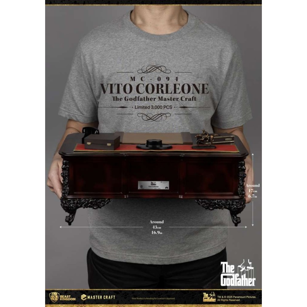 BEAST KINGDOM THE GODFATHER VITO CORLEONE MASTER CRAFT STATUE FIGURE