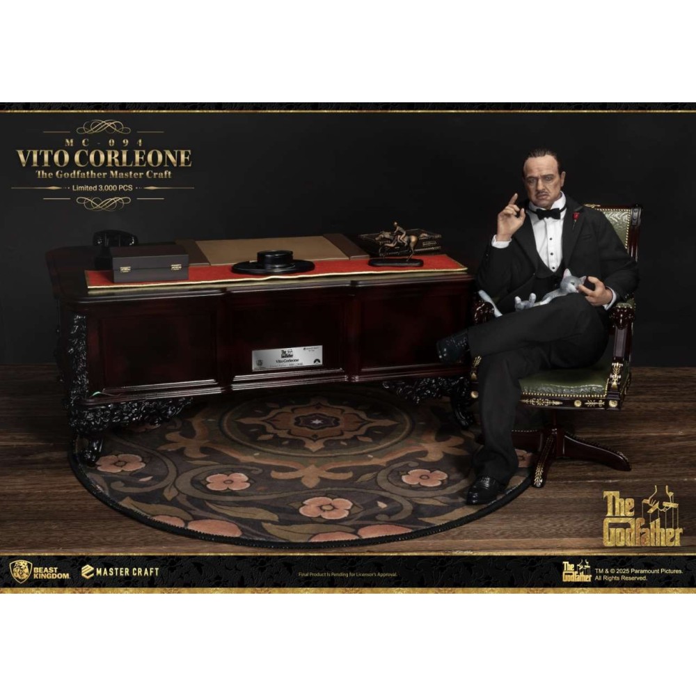 THE GODFATHER IL PADRINO VITO CORLEONE MASTER CRAFT STATUA FIGURE BEAST KINGDOM