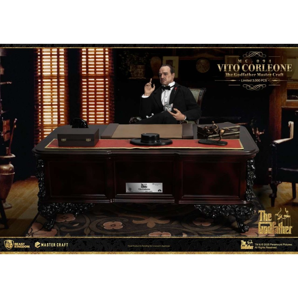 BEAST KINGDOM THE GODFATHER VITO CORLEONE MASTER CRAFT STATUE FIGURE