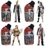 TRICK OR TREAT STUDIOS TERRIFIER 2 ART THE CLOWN SET 4X PVC ACTION FIGURES