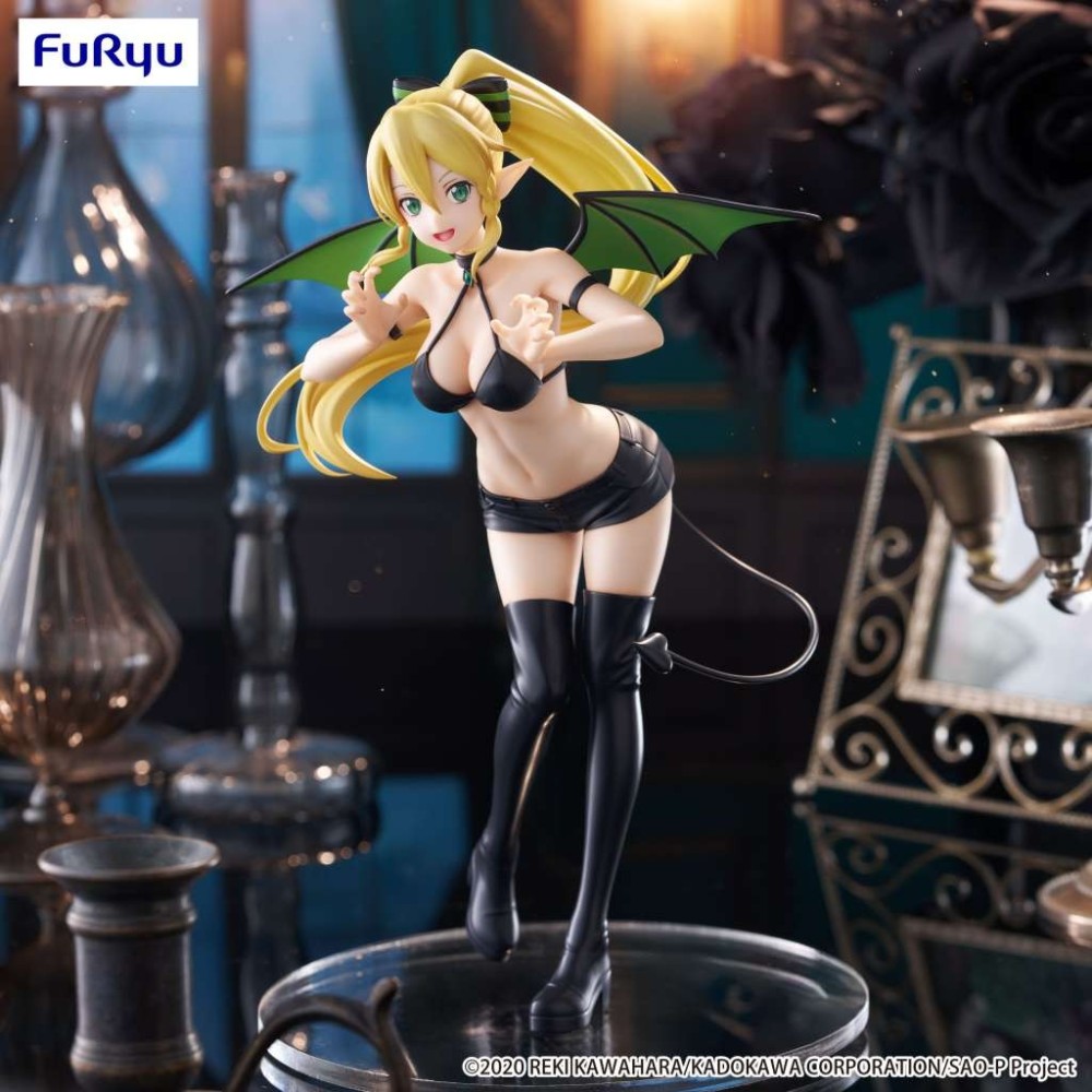FURYU SWORD ART ONLINE LEAFA BICUTE DARK SERIES PVC STATUE FIGURE
