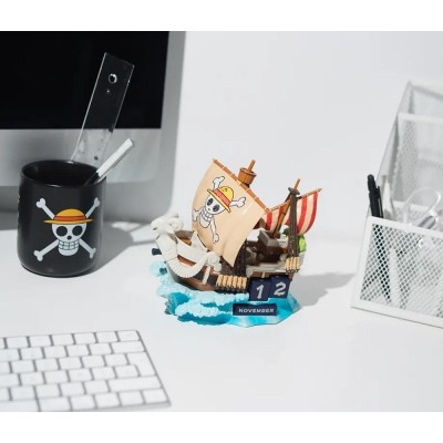 ONE PIECE GOING MERRY 3D CALENDARIO PERPETUO FIGURE DIORAMA GRUPO ERIK