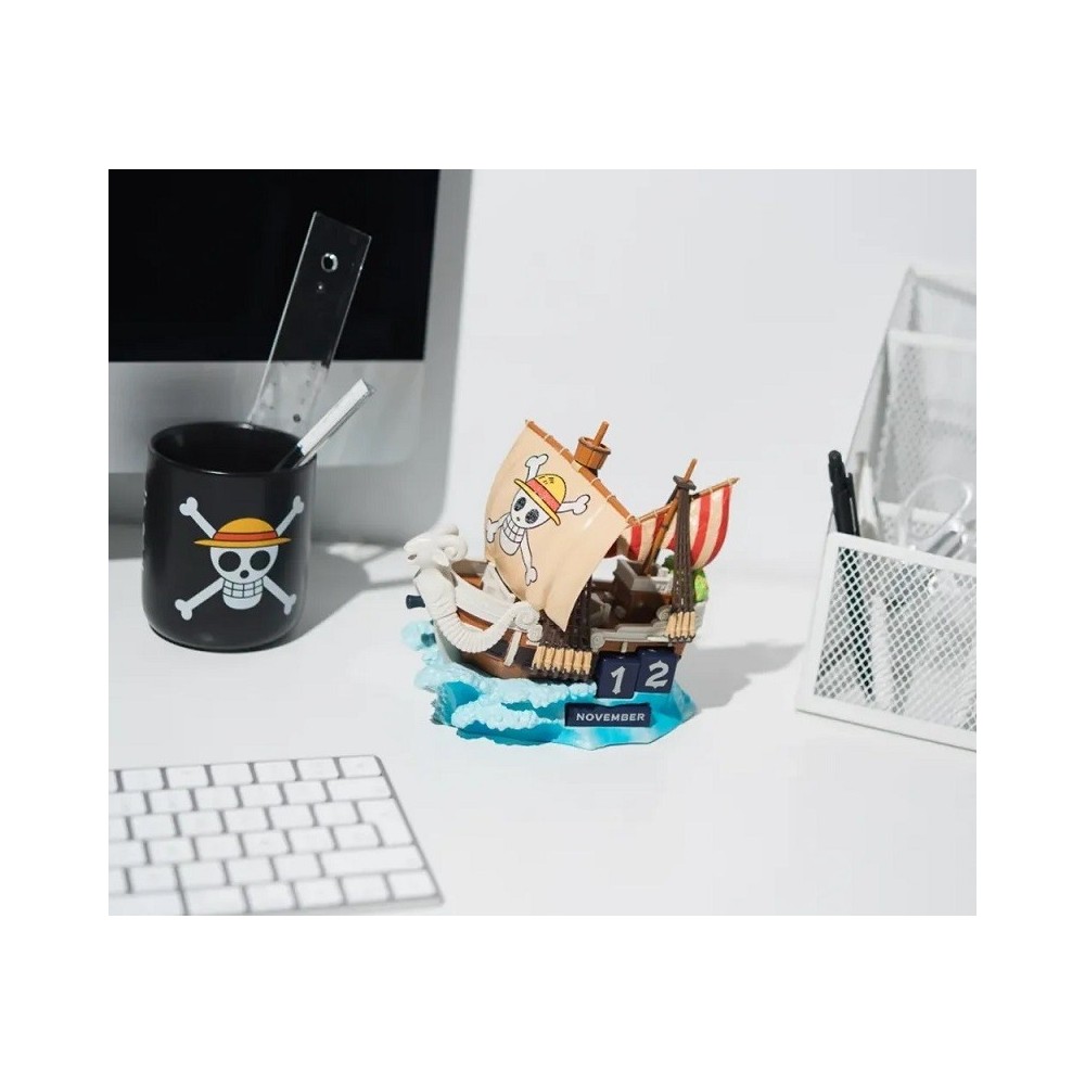 ONE PIECE GOING MERRY 3D CALENDARIO PERPETUO FIGURE DIORAMA GRUPO ERIK