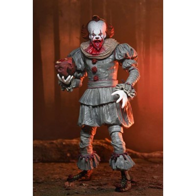 IT WELCOME TO DERRY PENNYWISE ULTIMATE ACTION FIGURE NECA