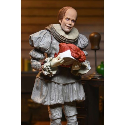 NECA IT WELCOME TO DERRY BOB AS PENNYWISE ULTIMATE SERIES PVC ACTION FIGURE