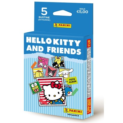 PANINI PANINI STICKERS HELLO KITTY AND FRIENDS ECOBLISTER 5 SLEEVES