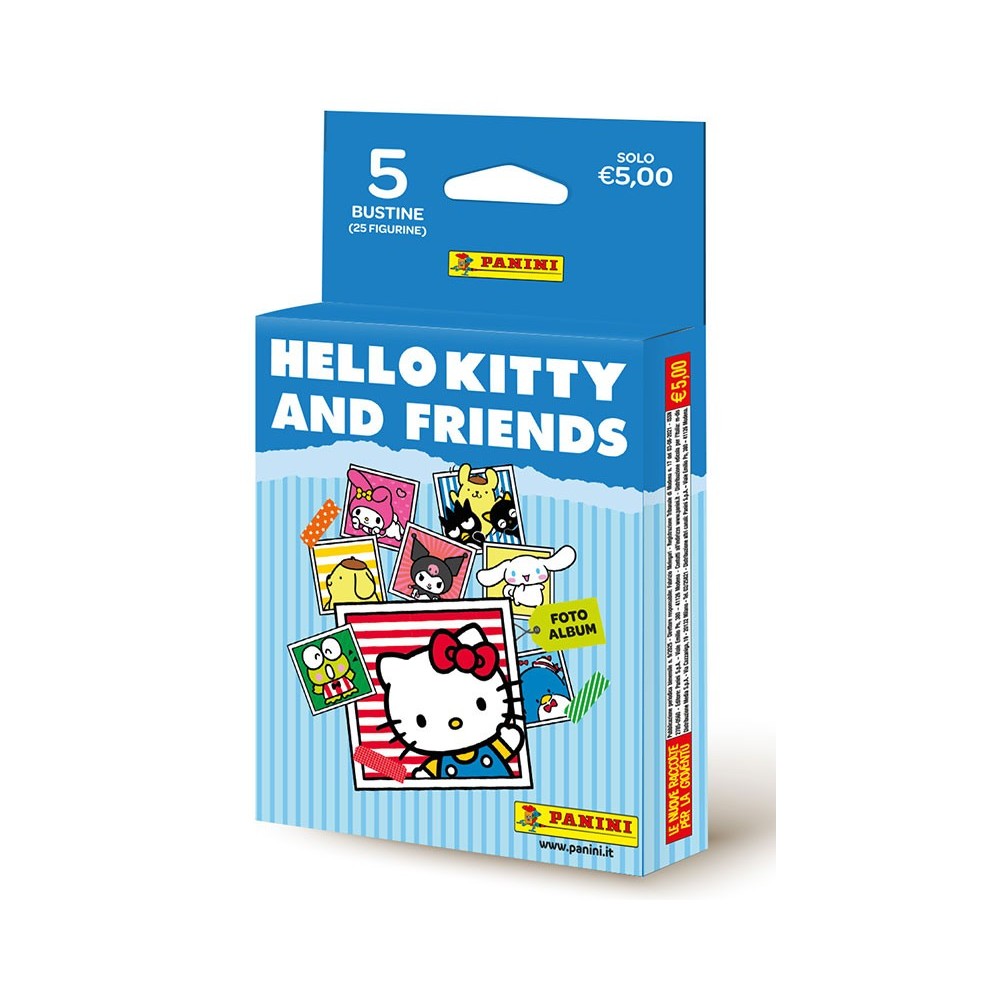 PANINI PANINI STICKERS HELLO KITTY AND FRIENDS ECOBLISTER 5 SLEEVES