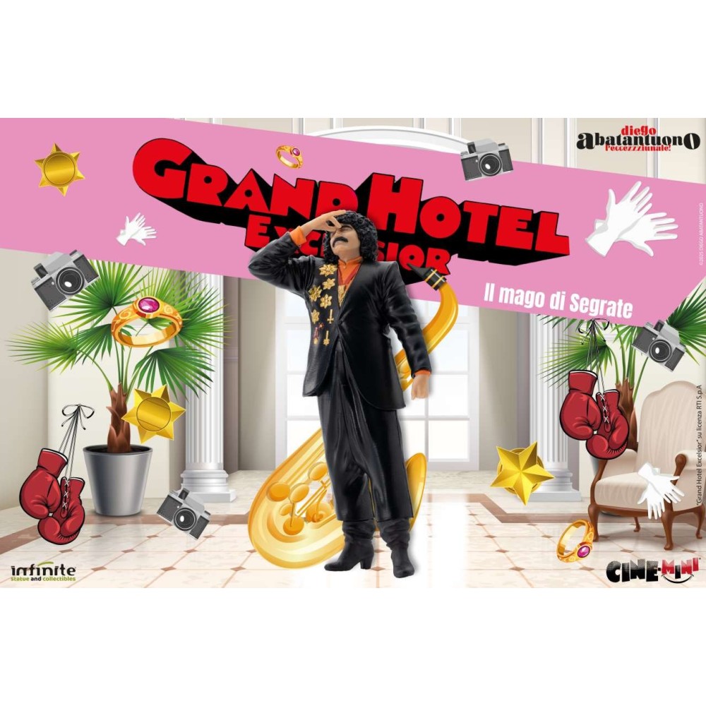 DIEGO ABATANTUONO IL MAGO DI SEGRATE PVC CINE MINI FIGURE INFINITE STATUE