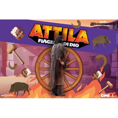 DIEGO ABATANTUONO ATTILA FLAGELLO DI DIO PVC CINE MINI FIGURE INFINITE STATUE