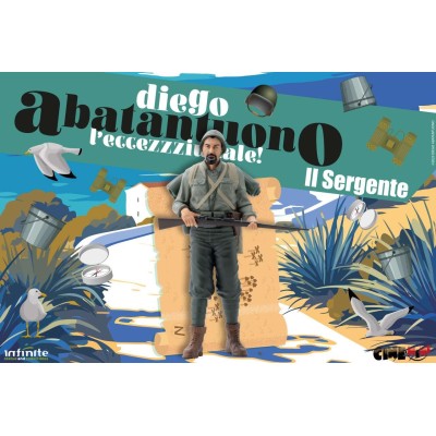 DIEGO ABATANTUONO IL SERGENTE LORUSSO PVC CINE MINI FIGURE INFINITE STATUE