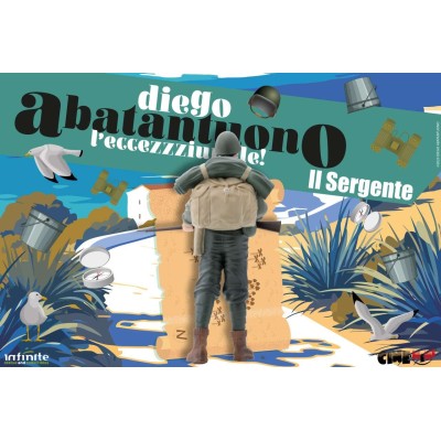 DIEGO ABATANTUONO IL SERGENTE LORUSSO PVC CINE MINI FIGURE INFINITE STATUE