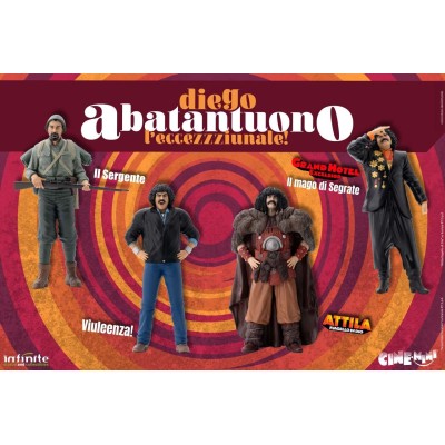 INFINITE STATUE DIEGO ABATANTUONO L'ECCEZZZIUNALE IL SERGENTE LORUSSO PVC CINE MINI FIGURE