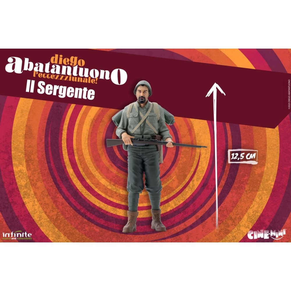 DIEGO ABATANTUONO IL SERGENTE LORUSSO PVC CINE MINI FIGURE INFINITE STATUE