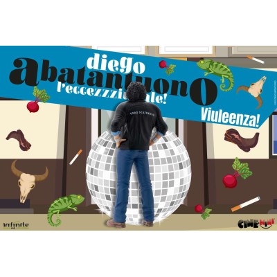 INFINITE STATUE DIEGO ABATANTUONO L'ECCEZZZIUNALE VIULEENZA PVC CINE MINI FIGURE