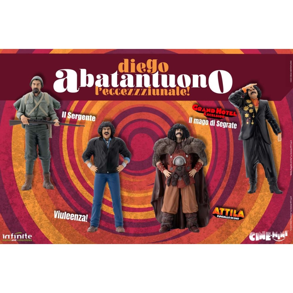 DIEGO ABATANTUONO VIULEENZA PVC CINE MINI FIGURE INFINITE STATUE