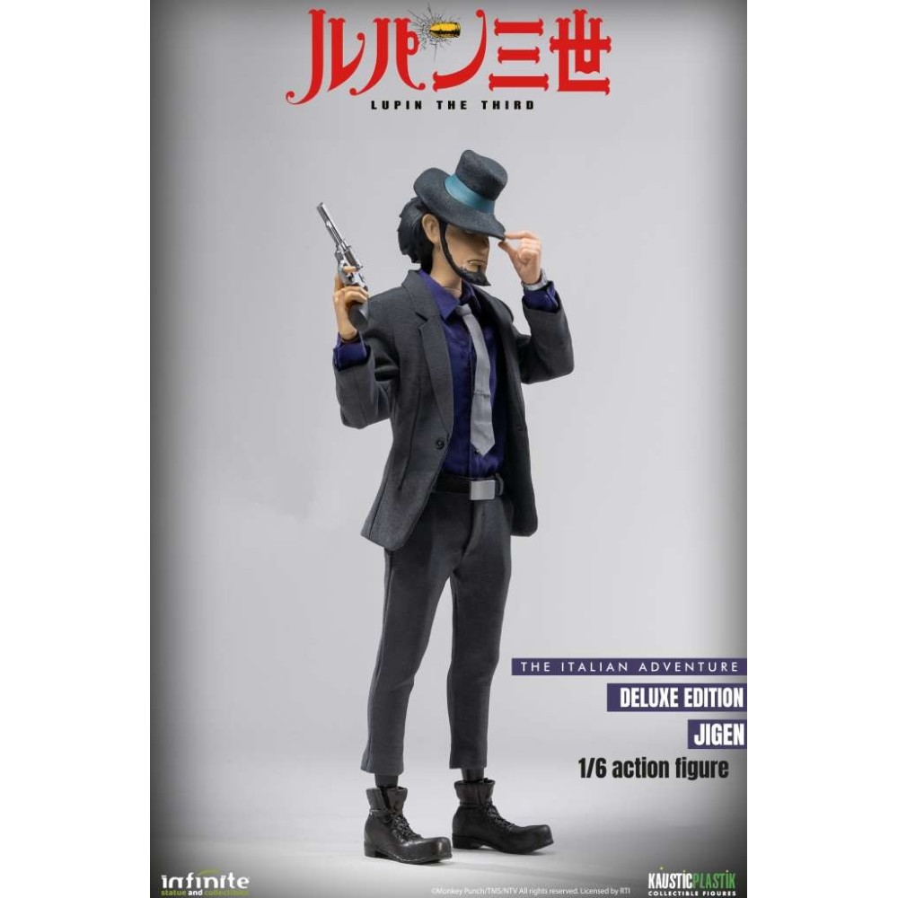 INFINITE STATUE LUPIN THE THIRD L'AVVENTURA ITALIANA DAISUKE JIGEN DELUXE VERSION ACTION FIGURE