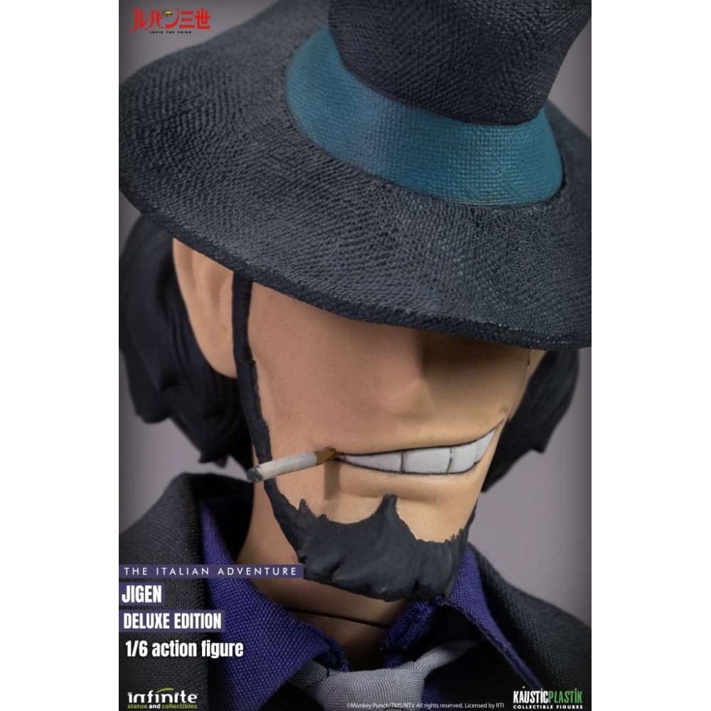 INFINITE STATUE LUPIN THE THIRD L'AVVENTURA ITALIANA DAISUKE JIGEN DELUXE VERSION ACTION FIGURE
