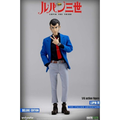 INFINITE STATUE LUPIN THE THIRD THE ITALIAN ADVENTURE LUPIN DELUXE VERSION ACTION FIGURE