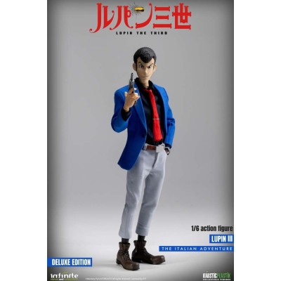 INFINITE STATUE LUPIN THE THIRD THE ITALIAN ADVENTURE LUPIN DELUXE VERSION ACTION FIGURE