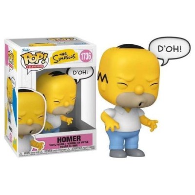 FUNKO POP! THE SIMPSONS HOMER SAYING 1736 BOBBLE HEAD FIGURE FUNKO