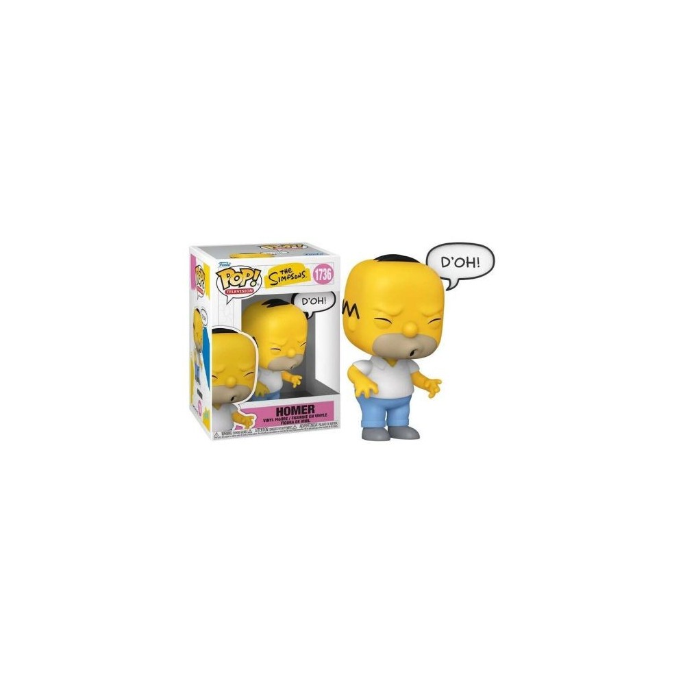 FUNKO POP! THE SIMPSONS HOMER SAYING 1736 BOBBLE HEAD FIGURE FUNKO
