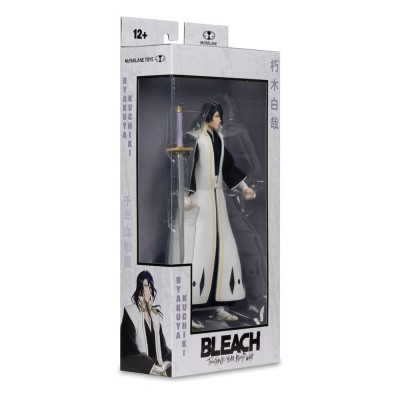 BLEACH THOUSAND YEAR BLOOD WAR BYAKUYA KUCHIKI ACTION FIGURE MC FARLANE
