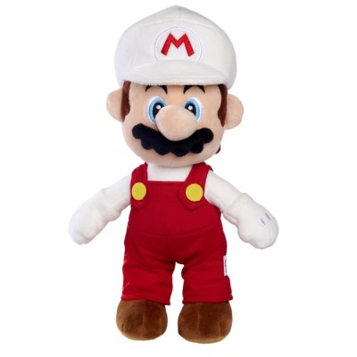 SUPER MARIO FIRE 30CM PUPAZZO PELUCHE FIGURE SIMBA TOYS
