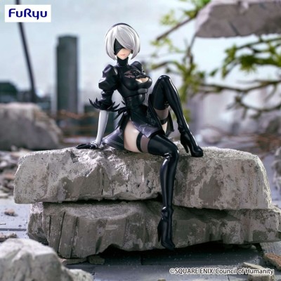 NIER AUTOMATA 2B NOODLE STOPPER FIGURE STATUA FURYU