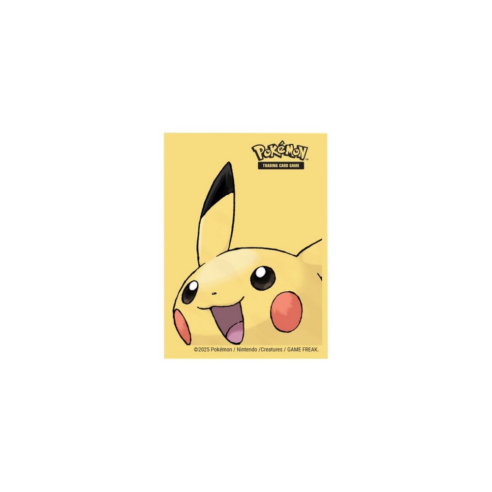 POKEMON PIKACHU BUSTINE PROTETTIVE MORBIDE 65X PACK ULTRA PRO