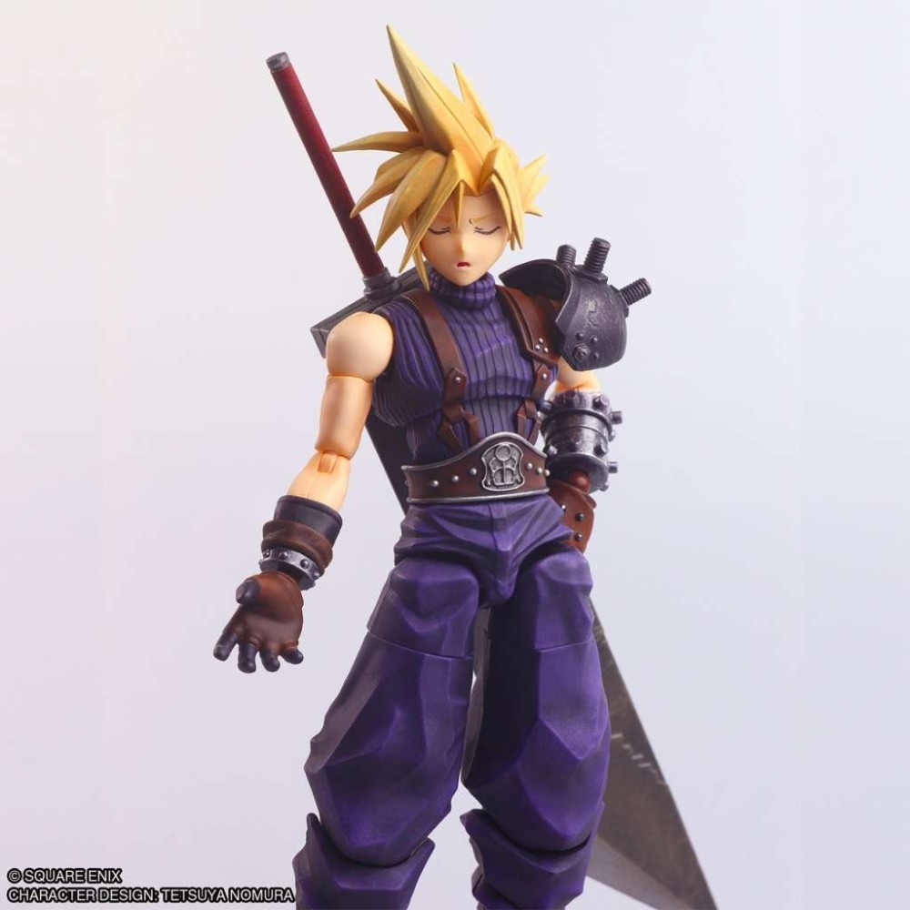 FINAL FANTASY 7 CLOUD STRIFE STRUCTURE ARTS MODEL KIT ACTION FIGURE SQUARE ENIX