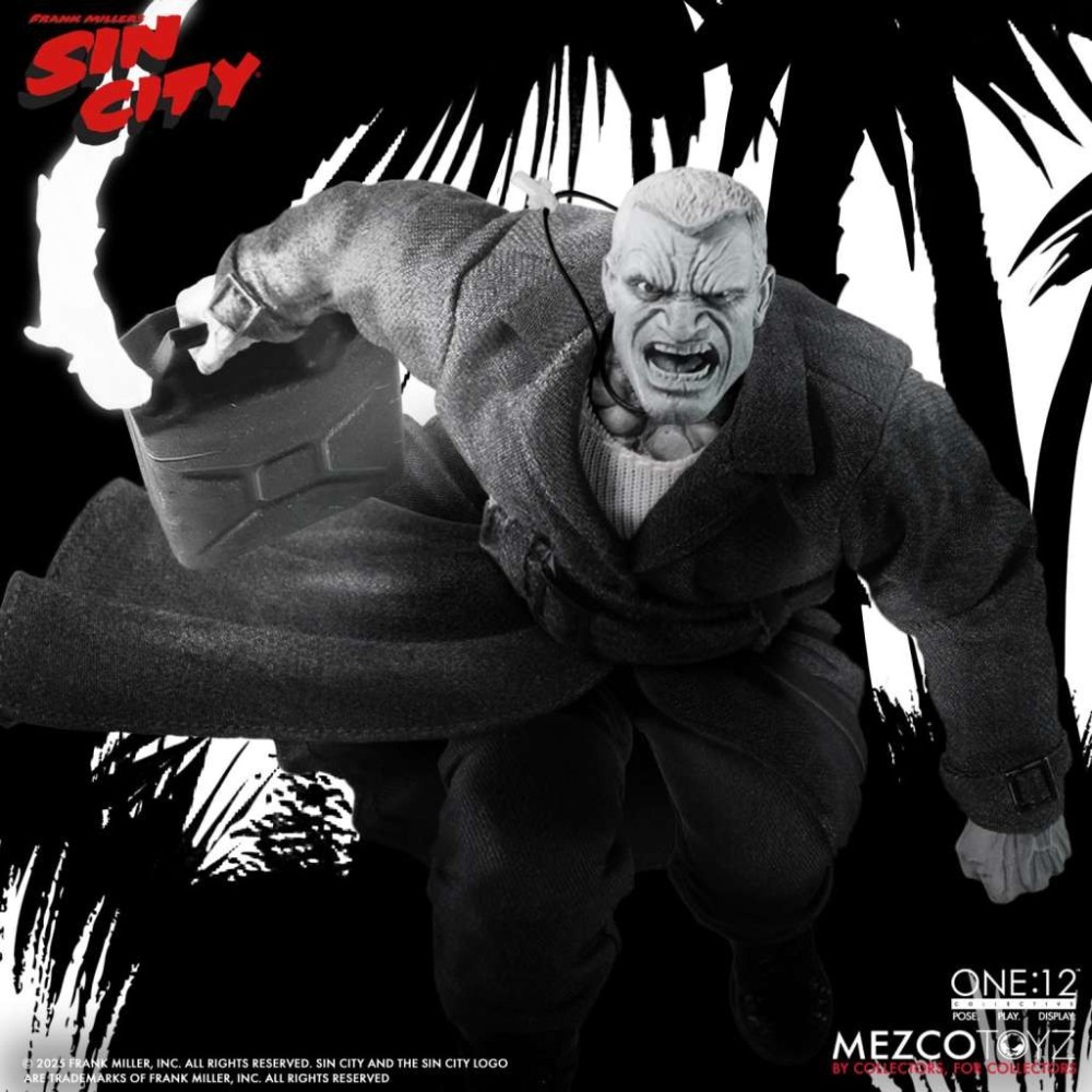 MEZCO TOYS SIN CITY MARV ONE:12 SERIES COLLECTIVE ACTION FIGURE
