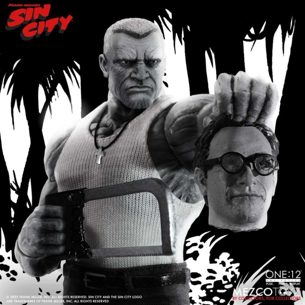 SIN CITY MARV ONE:12 COLLECTIVE ACTION FIGURE MEZCO TOYS