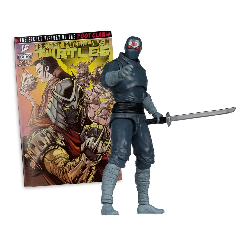 MC FARLANE TMNT NINJA TURTLES PAGE PUNCHERS FOOT SOLDIER ACTION FIGURE